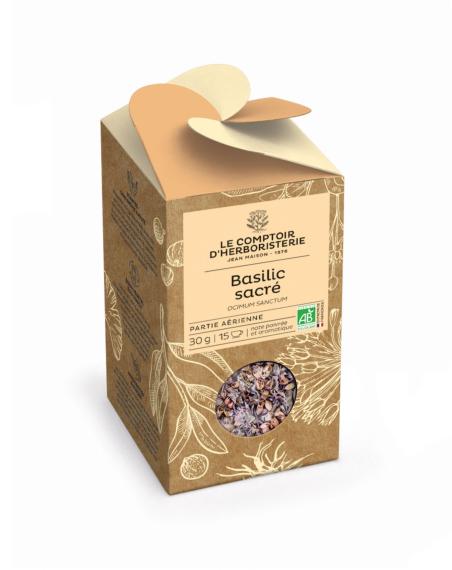 BASILIC SACRE BIO PARTIE AERIENNE 30G