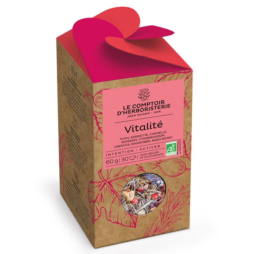 TISANE VITALITE BIO 60G