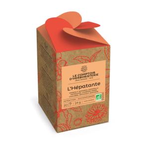 TISANE INFUSETTE L'HEPATANTE BIO (X20) - DRAINANTE DU FOIE