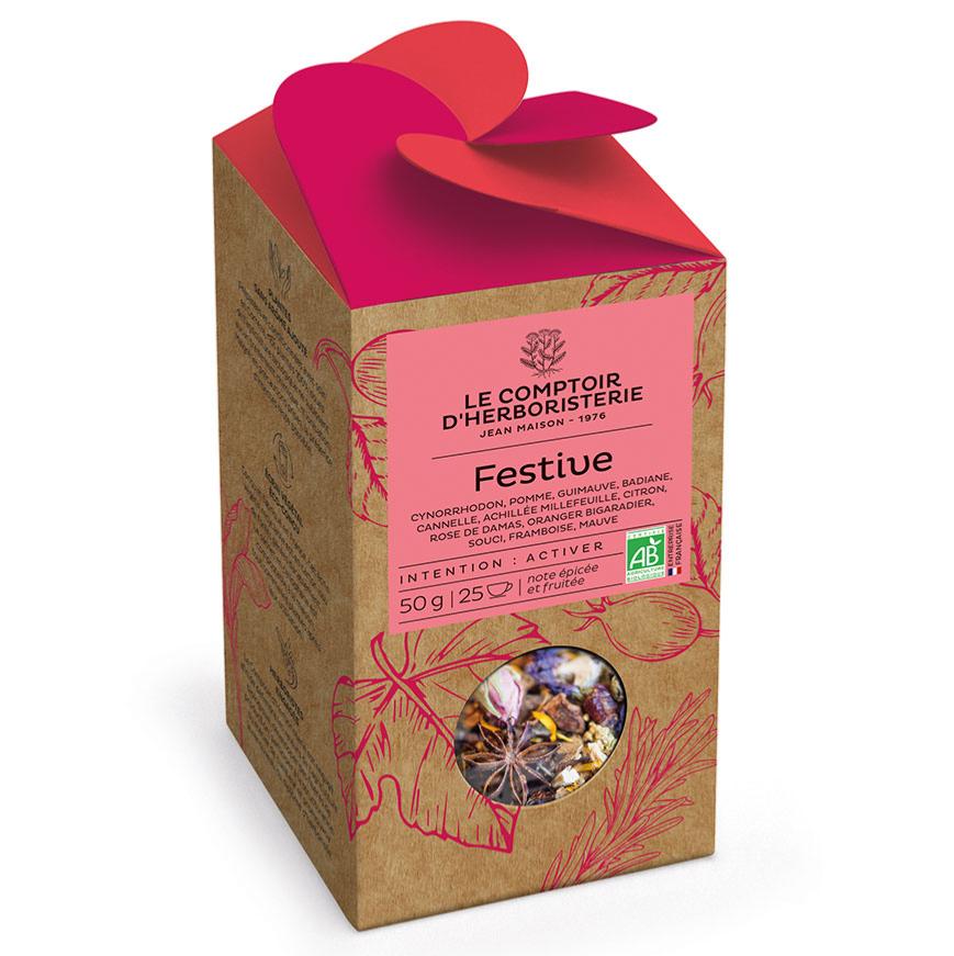 TISANE LA FESTIVE BIO 50G