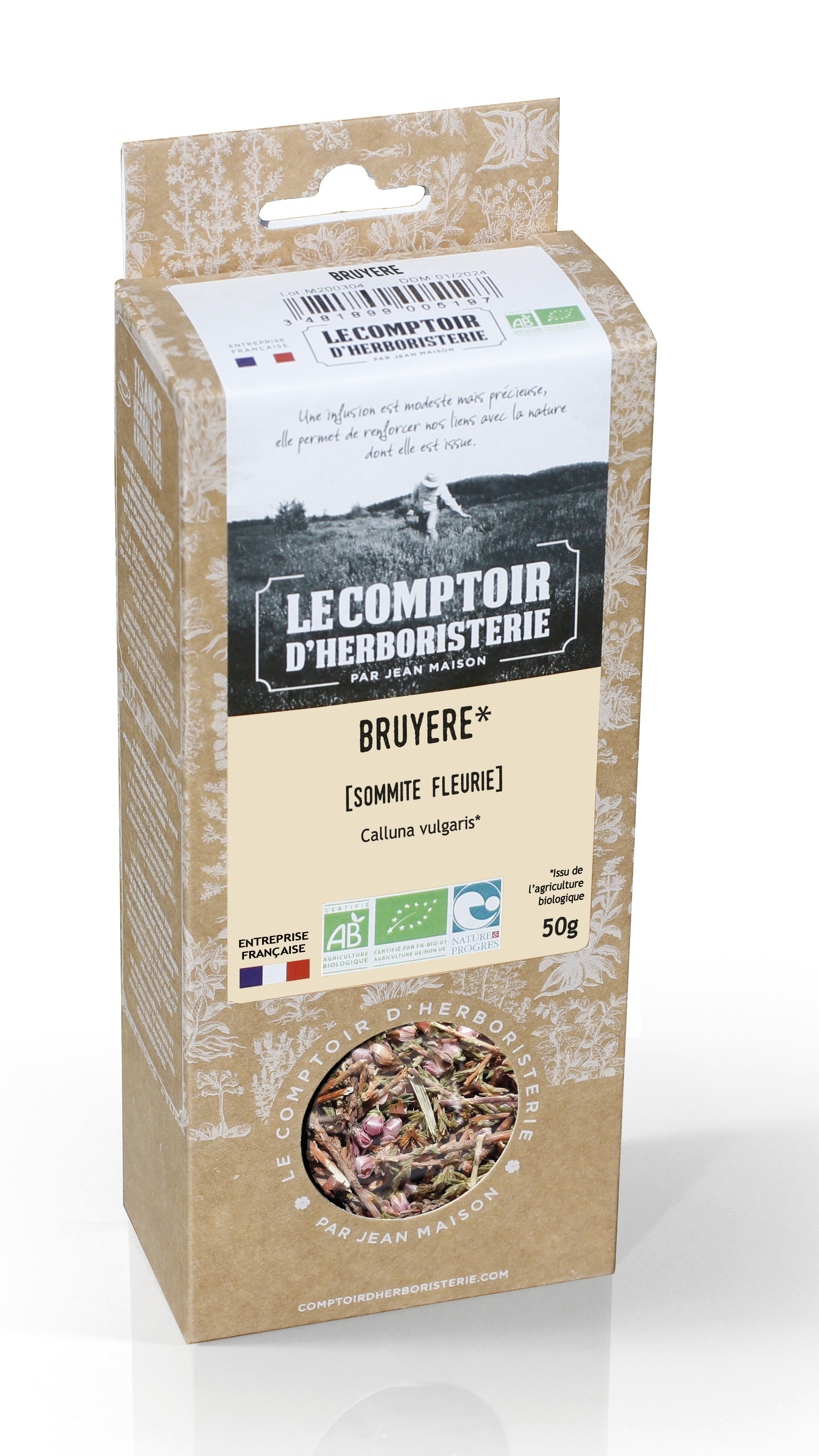 BRUYERE BIO SOMMITE FLEURIE 50G