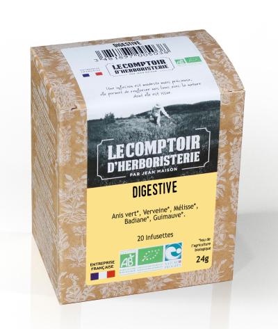 TISANE INFUSETTE DIGESTIVE BIO (x20) 