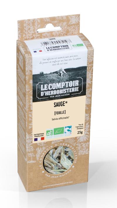 SAUGE BIO FEUILLE 25G