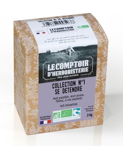 COLLECTION N°1 SE DETENDRE 4X5 INFUSETTES BIO