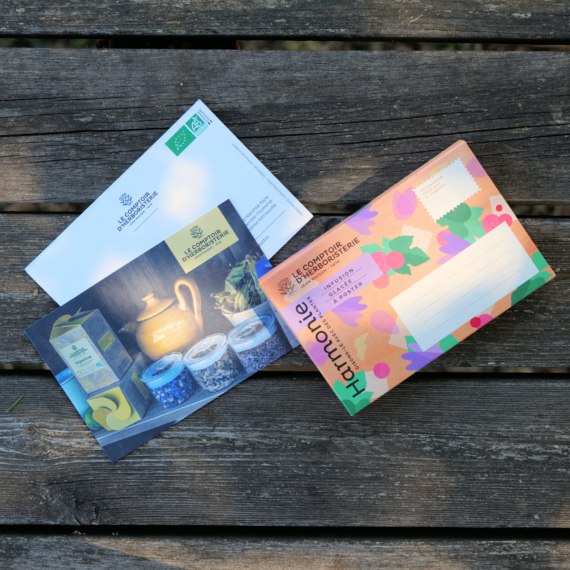 1 INFUSION A POSTER HARMONIE + 1 CARTE POSTALE 