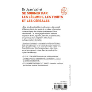 LIVRE "SE SOIGNER PAR LES LEGUMES,LES FRUITS ET LES CEREALES" VALNET