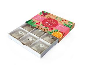 COFFRET 6 INFUSIONS DE FÊTES 30 INFUSETTES BIO