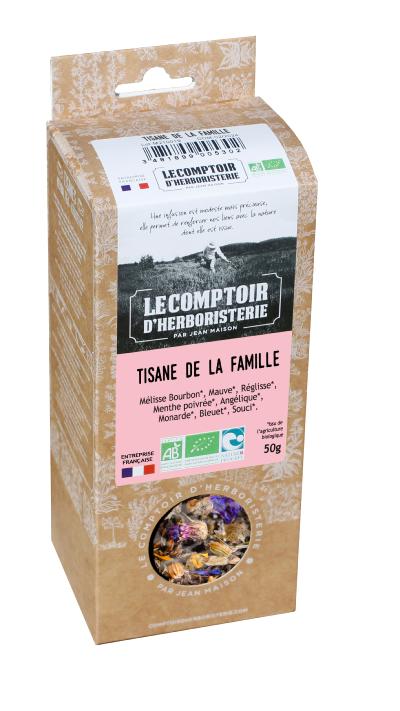 TISANE DE LA FAMILLE BIO 50G
