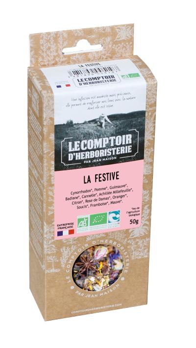 TISANE LA FESTIVE BIO 50G