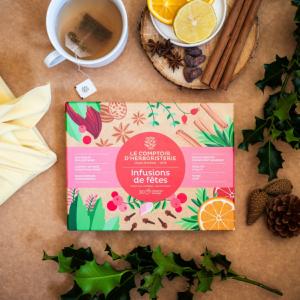 COFFRET 6 INFUSIONS DE FÊTES 30 INFUSETTES