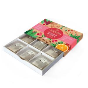 COFFRET 6 INFUSIONS DE FÊTES 30 INFUSETTES