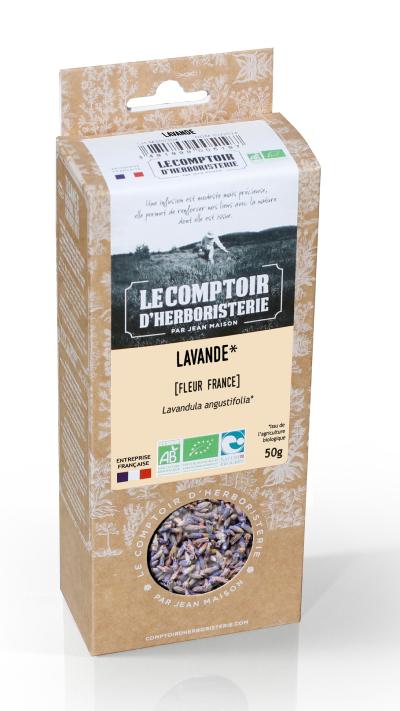 LAVANDE BIO FLEUR FRANCE 50G