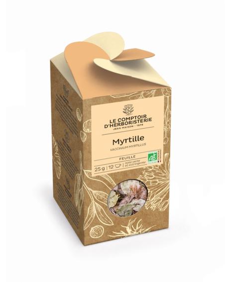 MYRTILLE BIO FEUILLE 25G