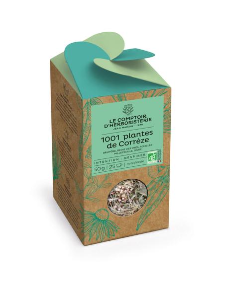 TISANE 1001 PLANTES DE CORREZE BIO 50G