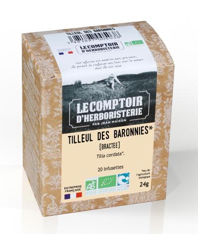 TISANE INFUSETTE TILLEUL des Baronnies BRACTEE BIO (x20)