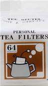 FILTRE A THE INDIVIDUEL BOITE DE 64
