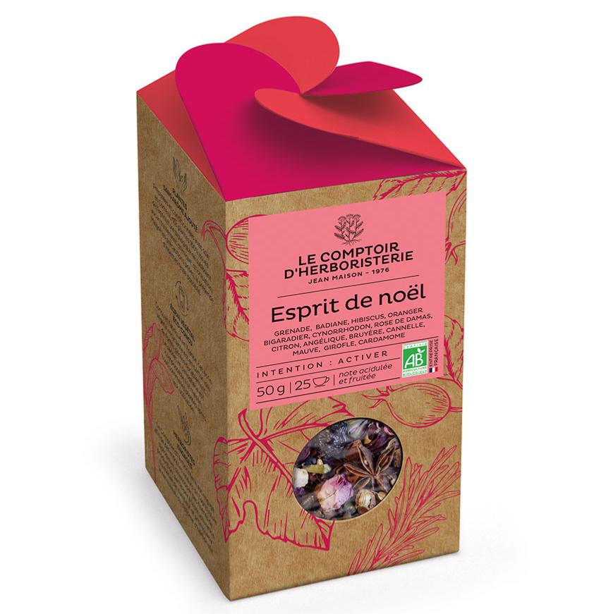 TISANE L'ESPRIT DE NOEL BIO 50G