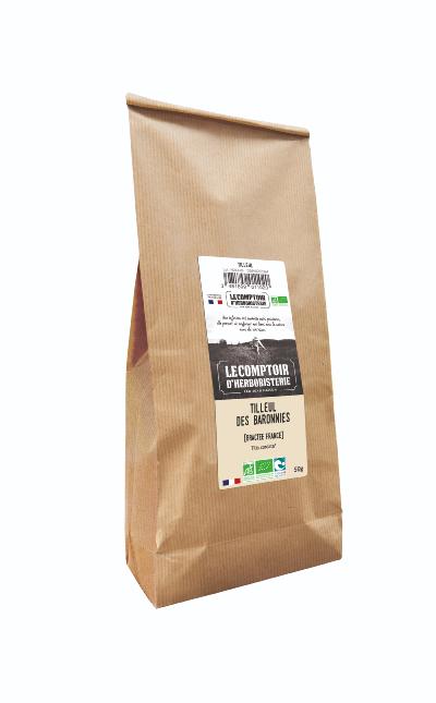 TILLEUL des Baronnies BIO BRACTEE FRANCE Maxi Paquet  50G