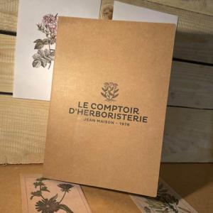 CARNET DE NOTES A5 80 PAGES COMPTOIR D'HERBORISTERIE